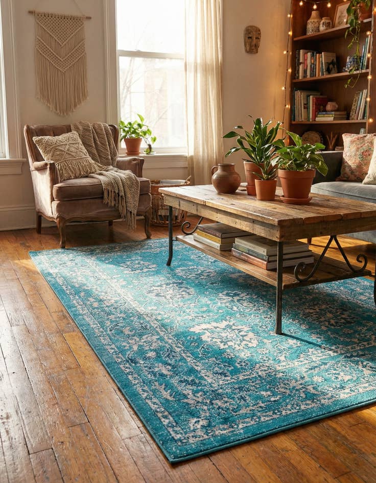 Detail image of 4' x 6' Lucerne Rug