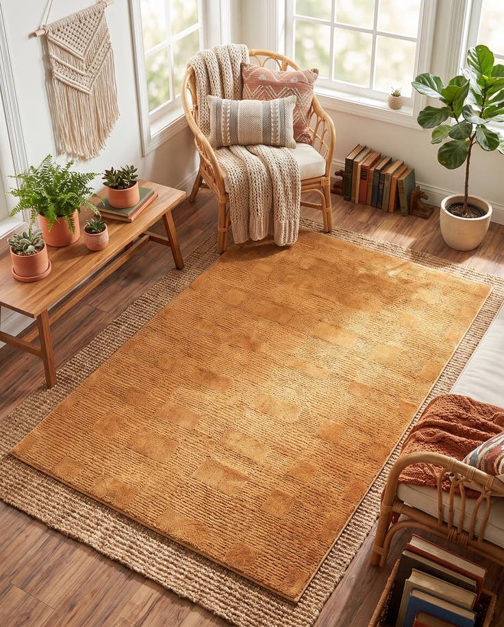 Detail image of 4' x 6' Textura Designer Rug