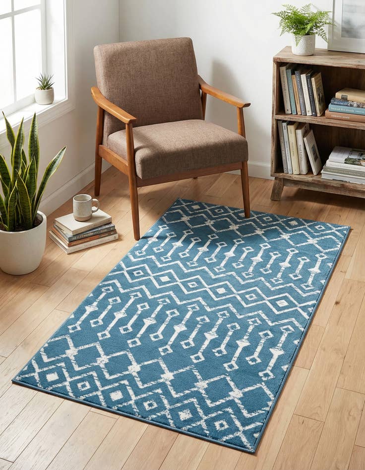 Detail image of 3' x 5' 3 Kasbah Trellis Rug