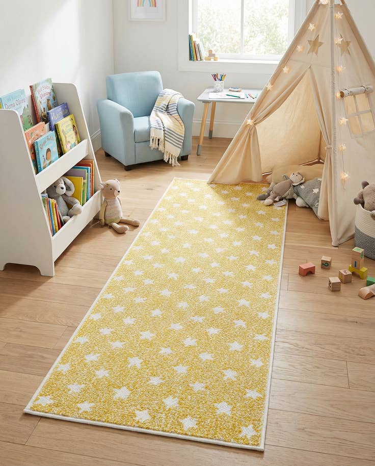 Detail image of 2' 2 x 6' Whimsy Kids Runner Rug