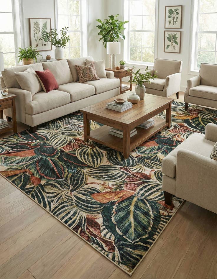 Detail image of 9' x 12' Blossom Rug