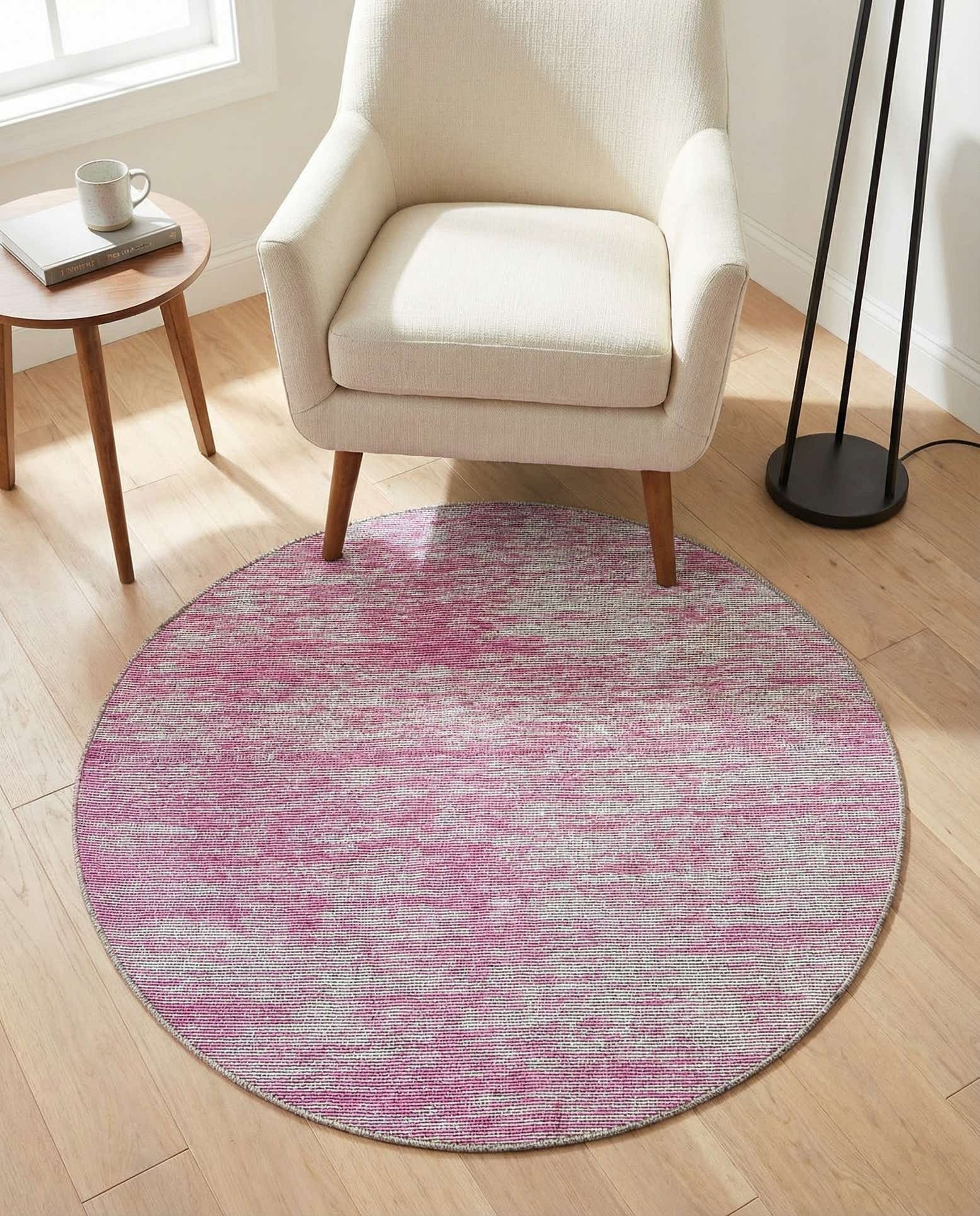 3' 6 x 3' 6 Asha Round Rug