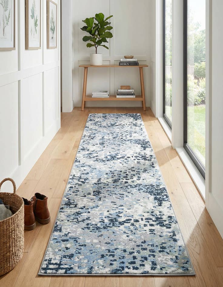 Detail image of 2' 7 x 12' Kamala Washable Runner Rug