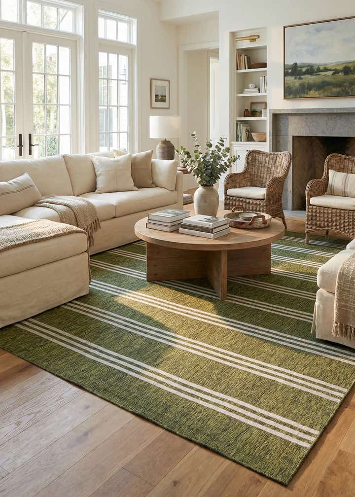 13' x 13' Easy-Clean Jill Zarin Anguilla Indoor / Outdoor Square Rug