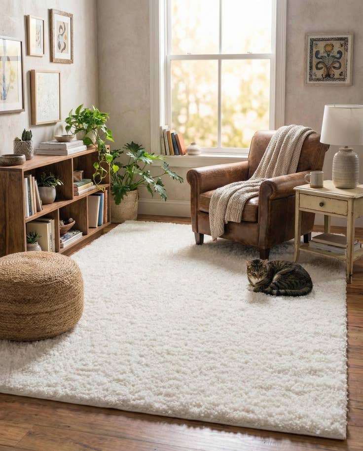 Detail image of 7' 10 x 10' Zermatt Shag Rug