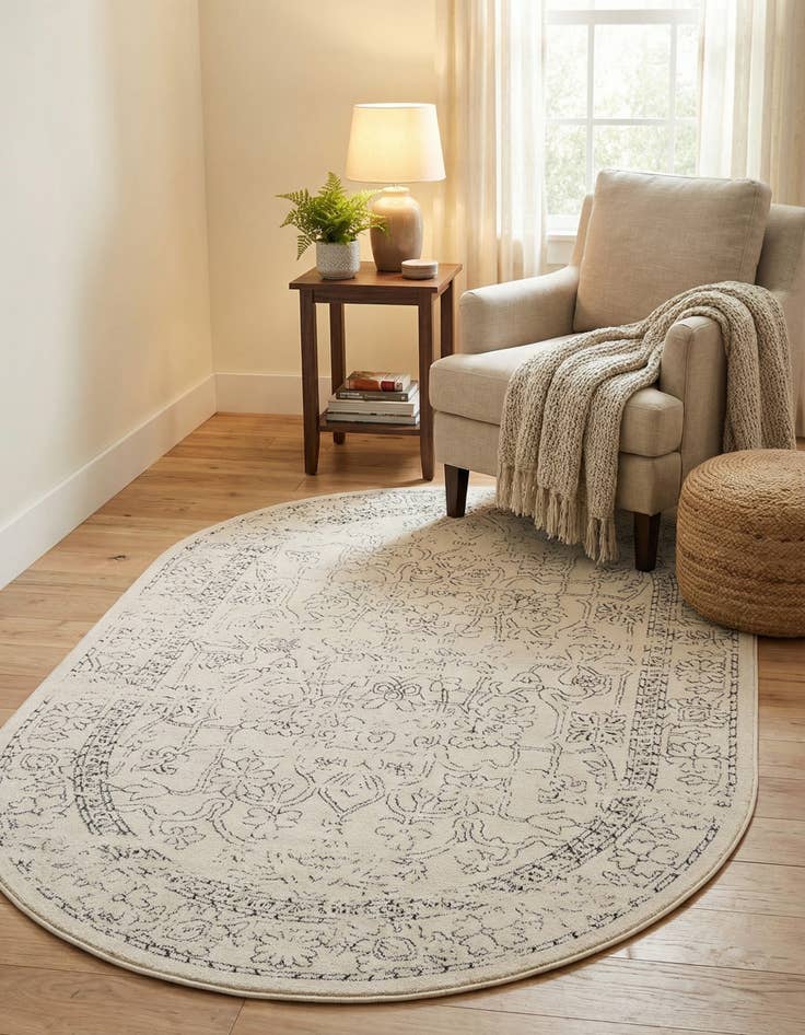 Detail image of 5' x 8' Isabella Oval Rug