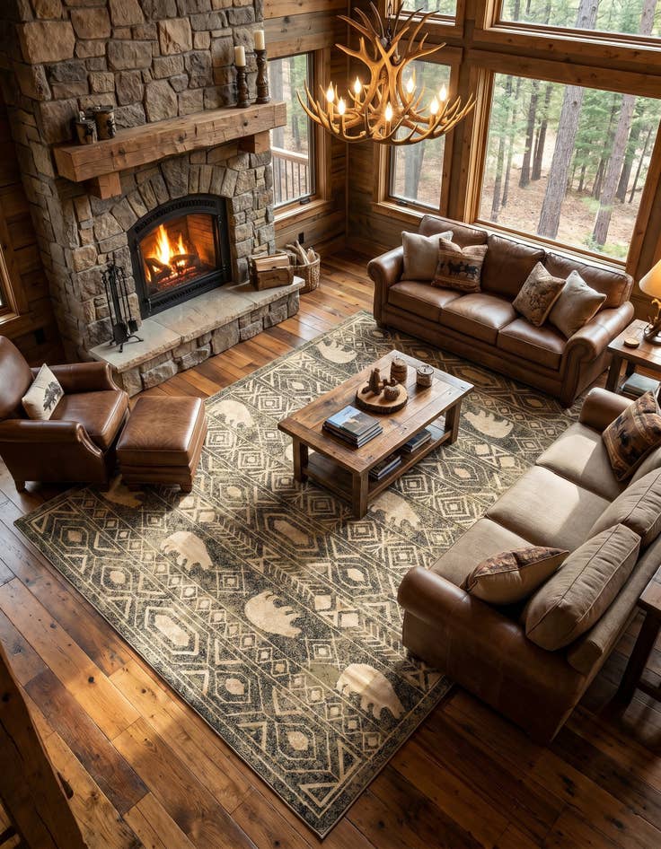 Detail image of 10' x 14' Pioneer Rug