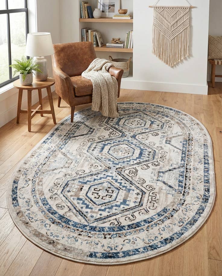 Detail image of 4' x 6' Charlotte Oval Rug