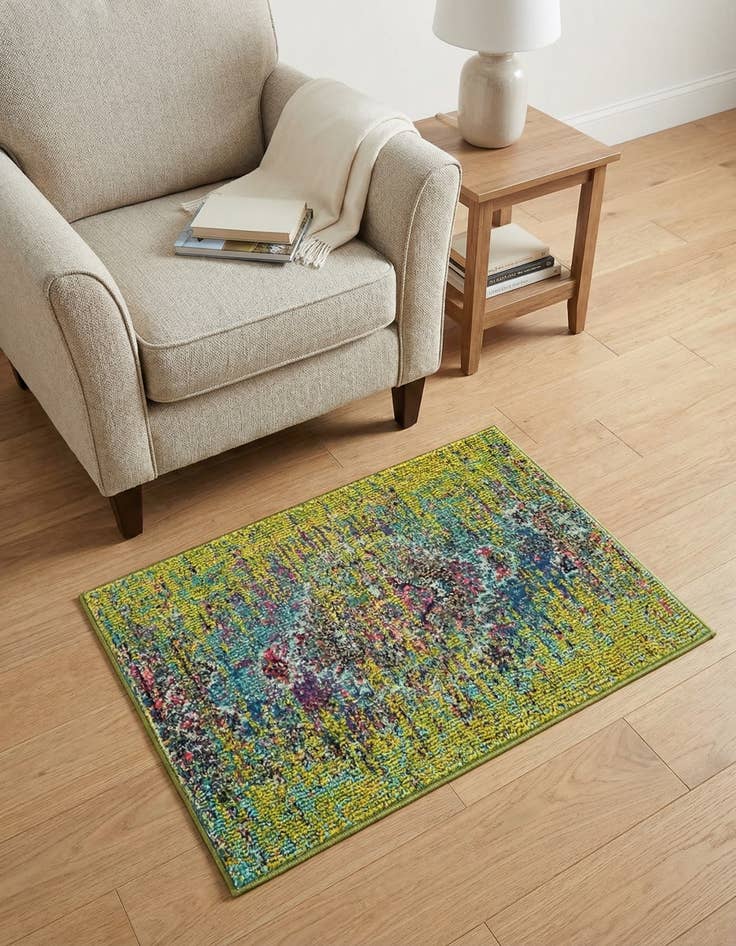 Detail image of 2' 2 x 3' Washable Arte Rug