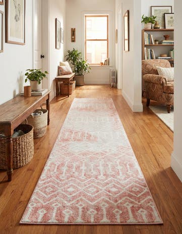 2' 7 x 14' Bohemian Trellis Runner Rug