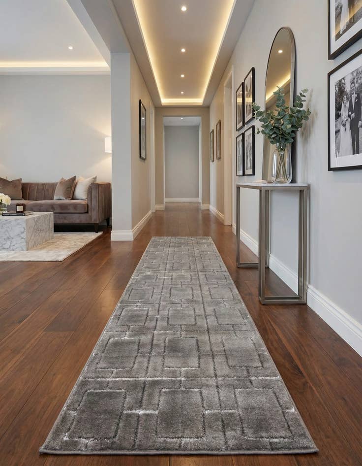 Detail image of 2' x 10'  Marilyn Monroe&trade; Glam Deco Runner Rug