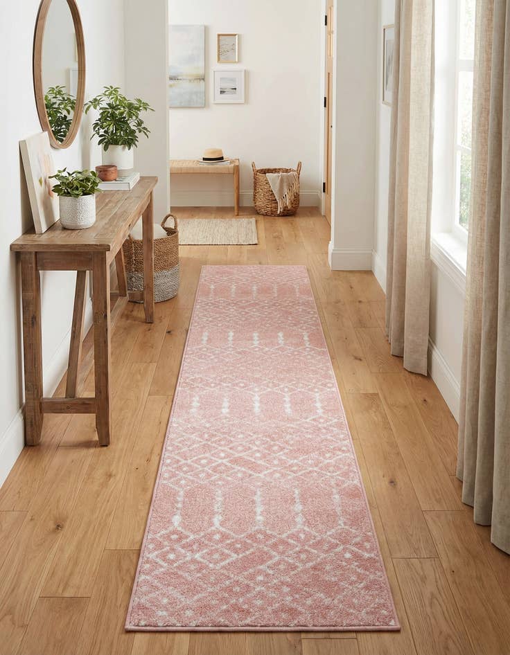 Detail image of 2' x 9' 10 Paxon Trellis Runner Rug