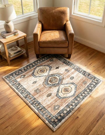 3' 3 x 3' 3 Medina Square Rug