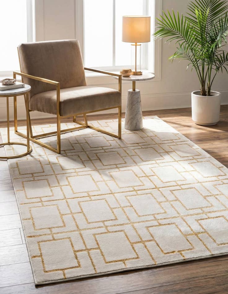 Detail image of 4' x 6' Marilyn Monroe&trade; Glam Deco Rug