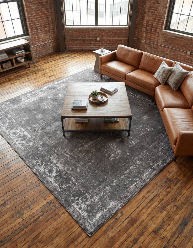 Detail image of 10' x 10' Monte Carlo Square Rug