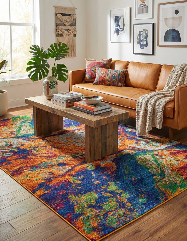 Detail image of 5' 3 x 8' Calypso Rug