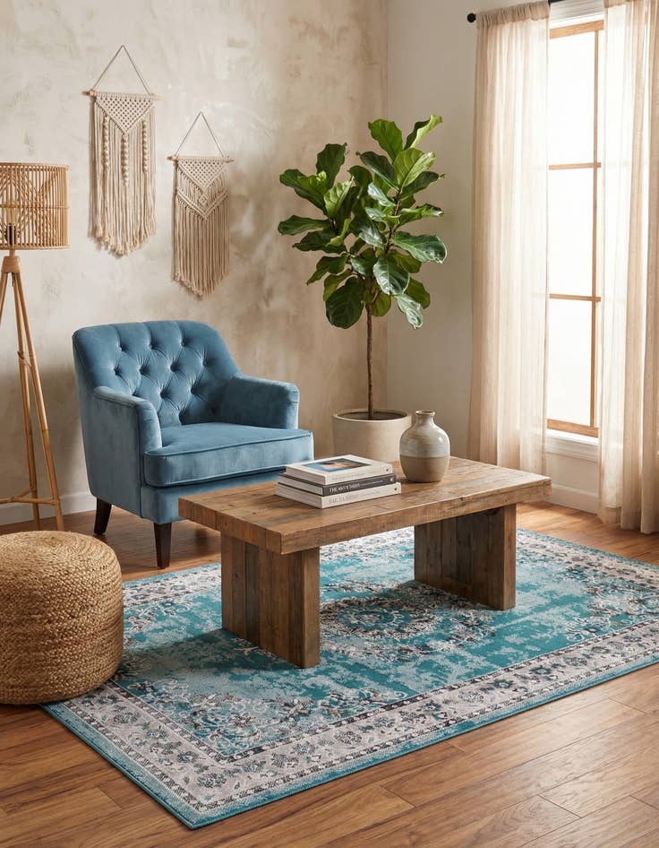 Detail image of 4' x 6' Lucerne Rug