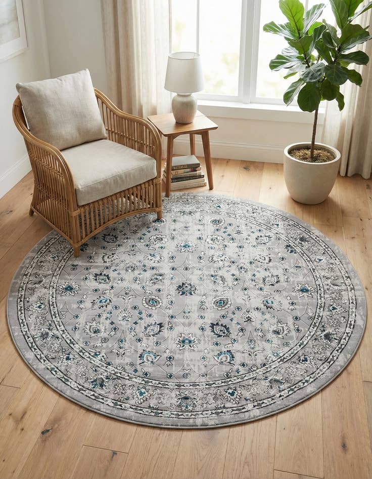 Detail image of 7' 10 x 7' 10 Aarhus Round Rug