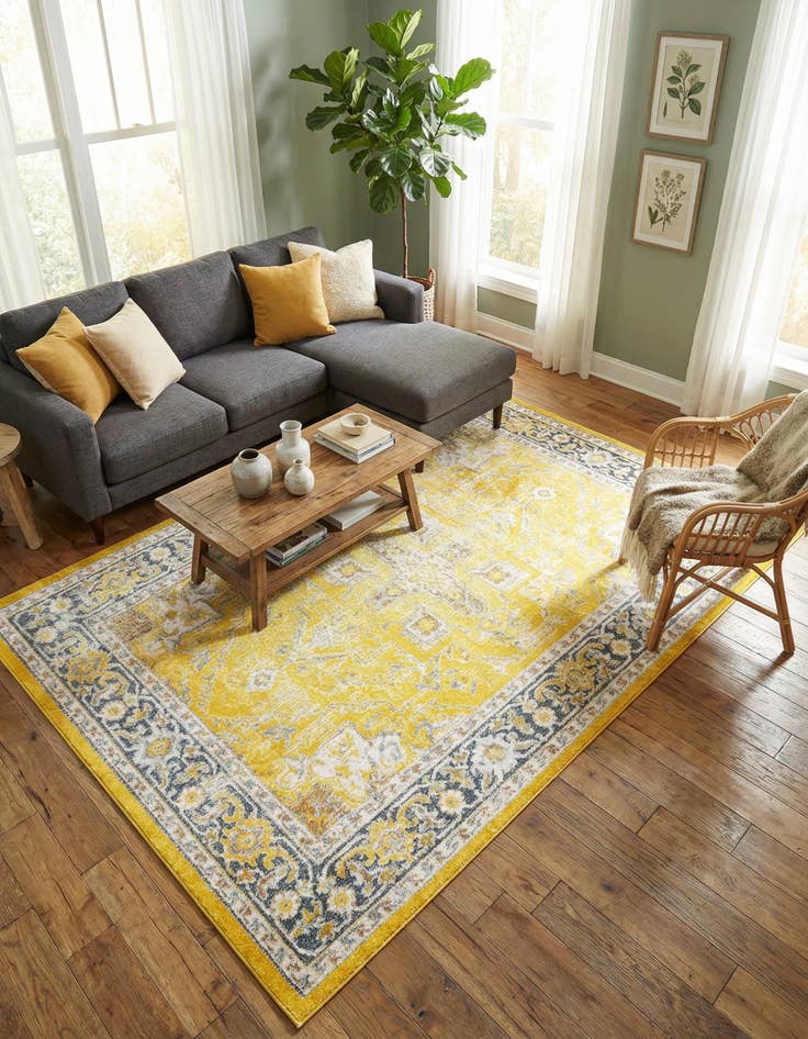 Detail image of 6' x 9' Santiago Rug