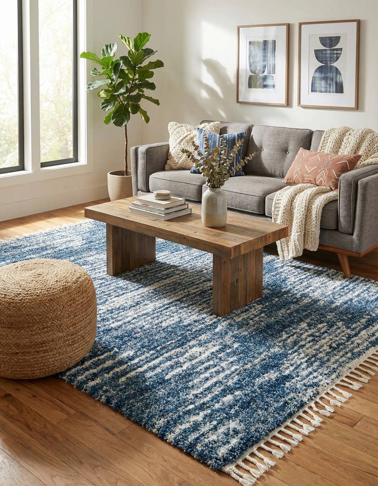 Detail image of 7' 10 x 10' Serenity Shag Rug