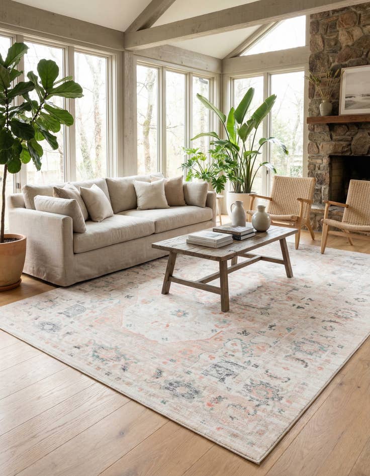 Detail image of 10' x 14' Madeline Vintage Rug