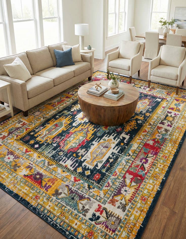 Detail image of 9' x 12' Carrington Rug