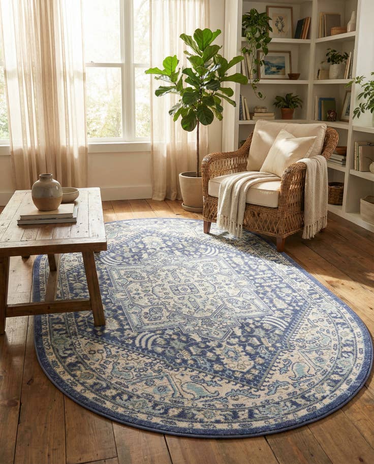 Detail image of 5' x 8' Whitney Oval Rug