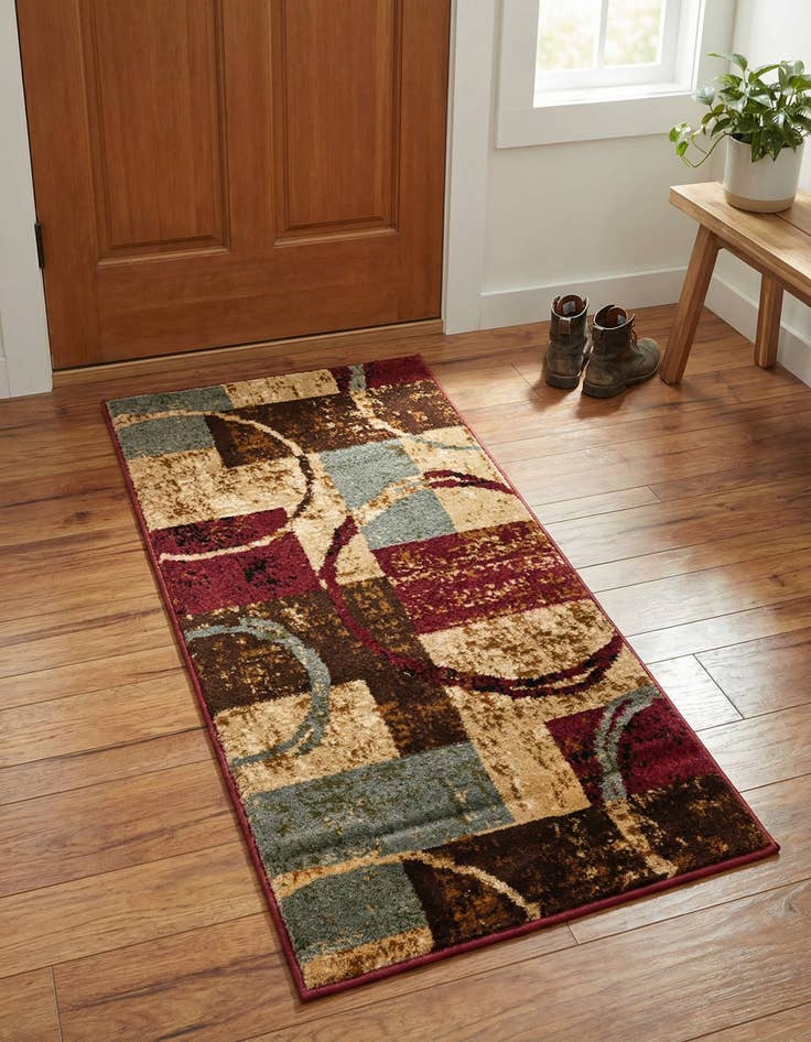 Detail image of 2' x 4' Coffee Shop Runner Rug