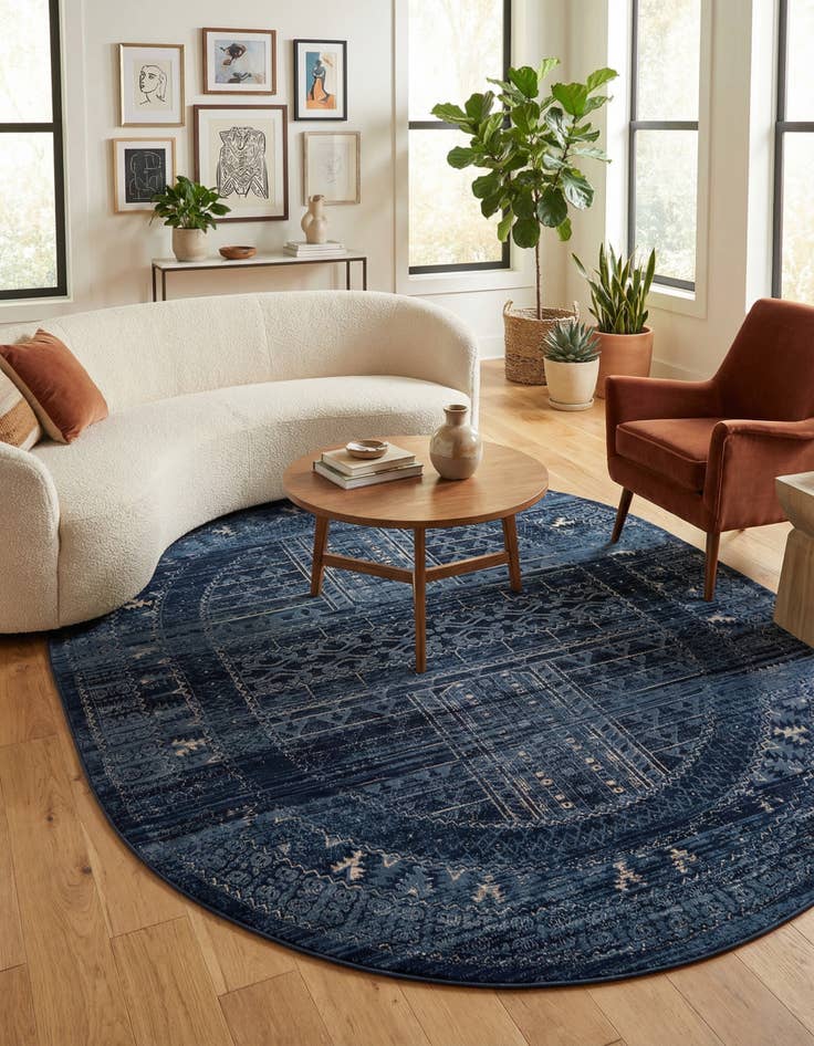 Detail image of 8' x 10' Georgetown Oval Rug