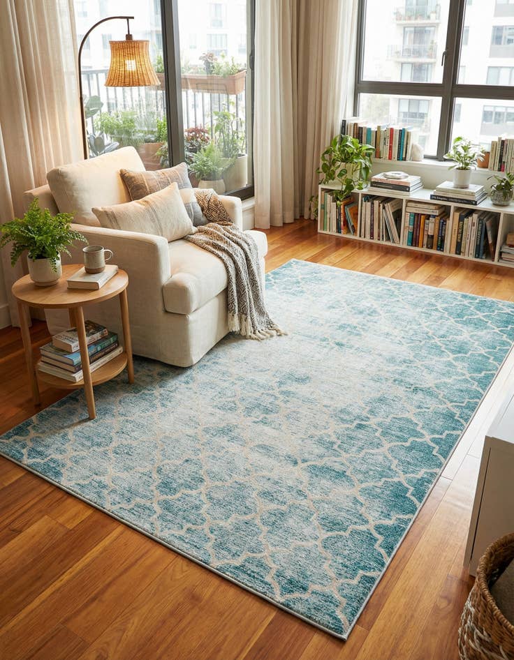 Detail image of Jill Zarin 4' x 6' Uptown Lincoln Center Rug