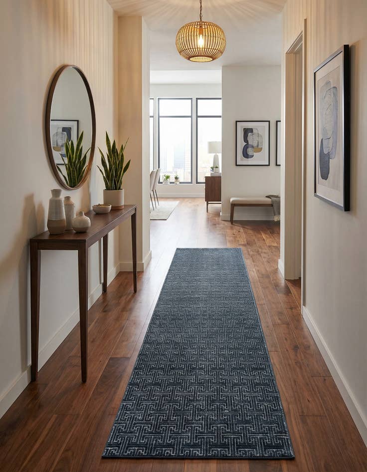 Detail image of Jill Zarin 2' 7 x 14' Uptown Park Avenue Runner Rug