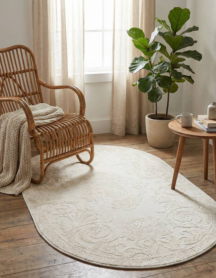 Detail image of 3' 3 x 5' 3 Finsbury Oval Rug