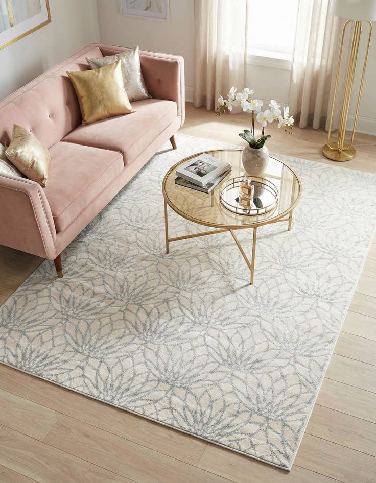 Detail image of 6' x 9' Marilyn Monroe&trade; Glam Dahlia Rug