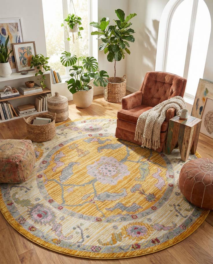 Detail image of 8' 2 x 8' 2 Paragon Round Rug