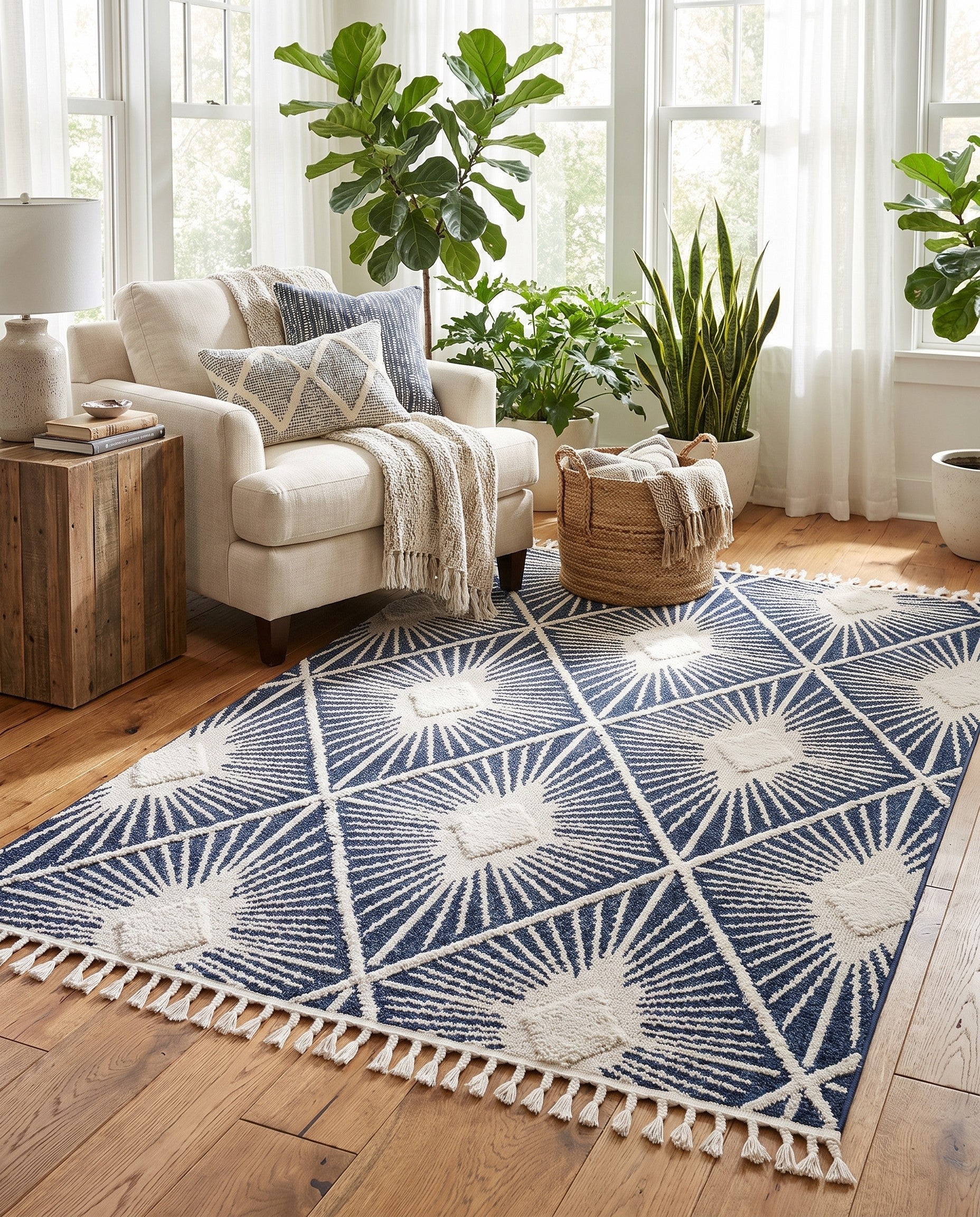 6' x 9' Boho Rug