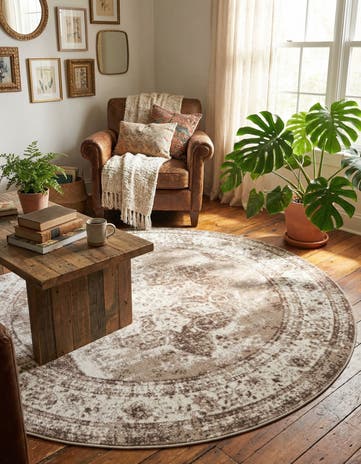7' x 7' Monaco Round Rug