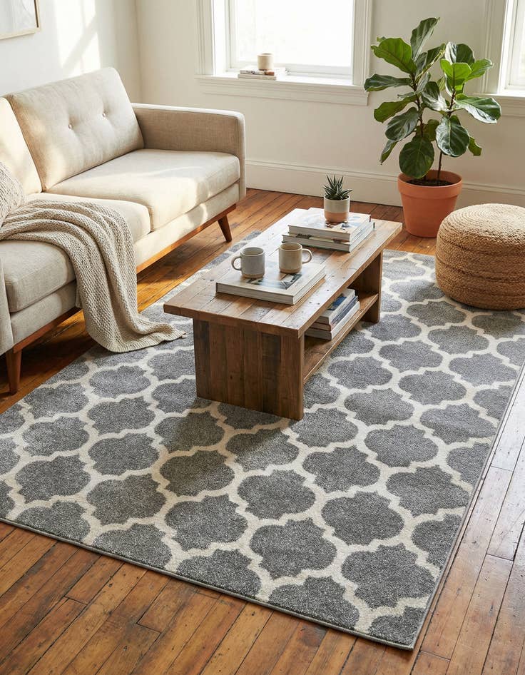 Detail image of 4' x 6' Lattice Rug