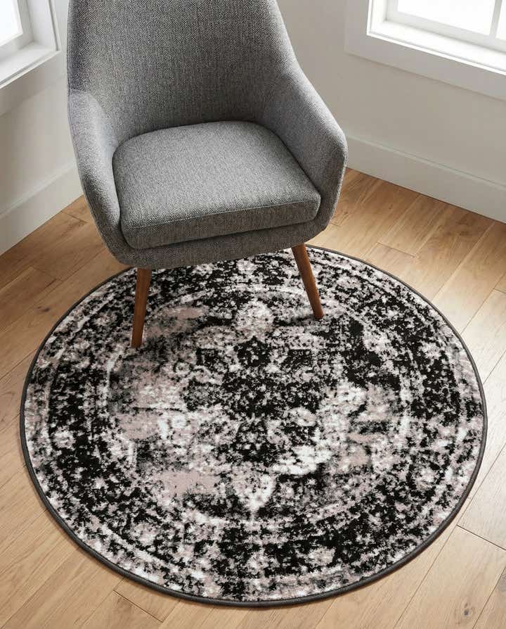 3' 1 x 3' 1 Monte Carlo Round Rug