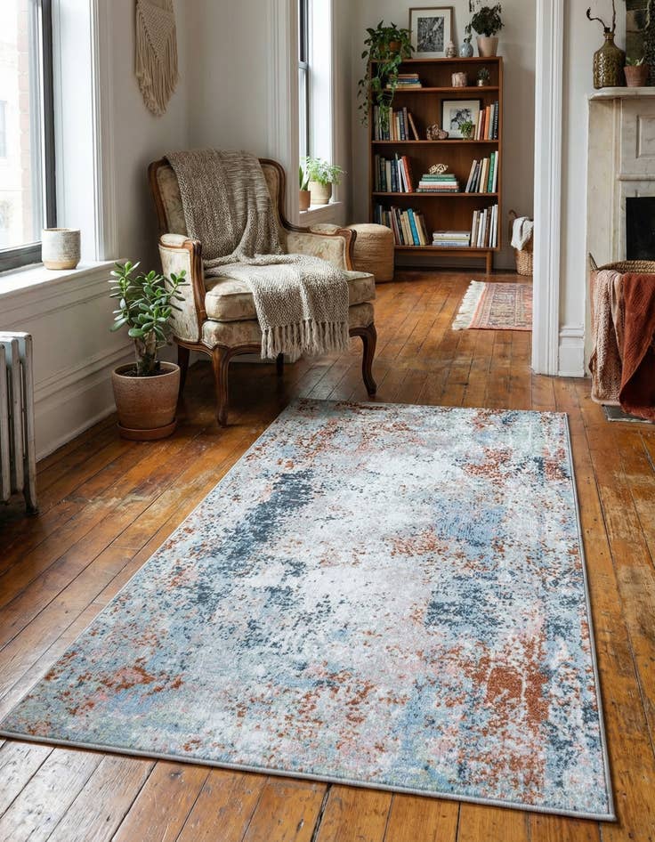 Detail image of 3' 3 x 5' 3 Kamala Washable Rug