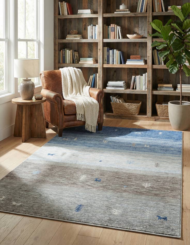 Detail image of 7' x 10' Gabbeh Rug