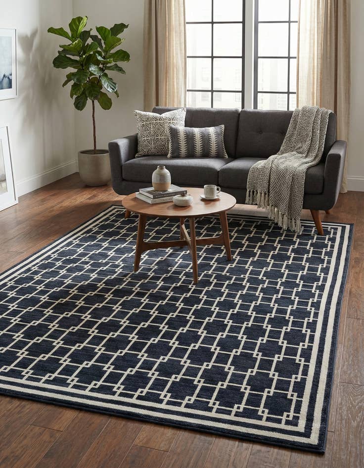 Detail image of Jill Zarin 5' x 7' Metropolitan Uptown Rug
