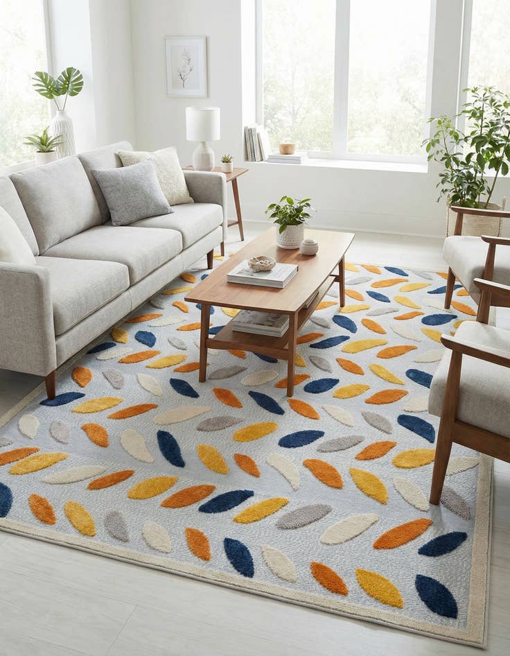 Detail image of 7' x 10'  Washable Aruba Indoor / Outdoor Rug