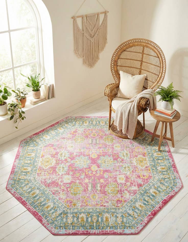 Detail image of 6' x 6' Paragon Octagon Rug