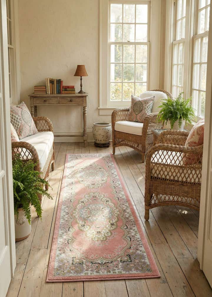 2' x 8' Kamala Washable Runner Rug