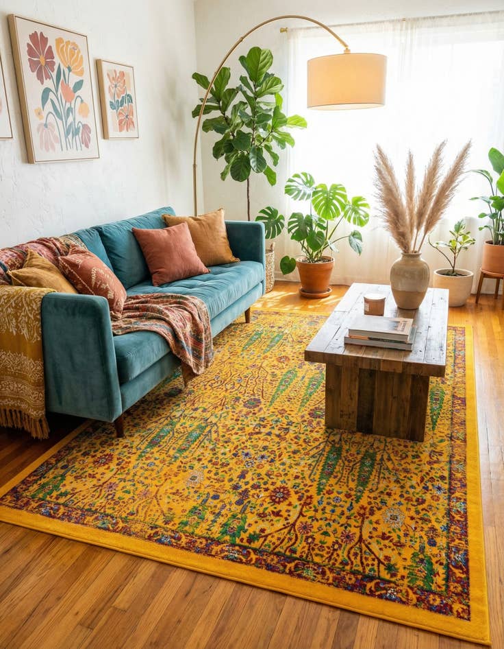 Detail image of 7' 10 x 10' Calypso Rug