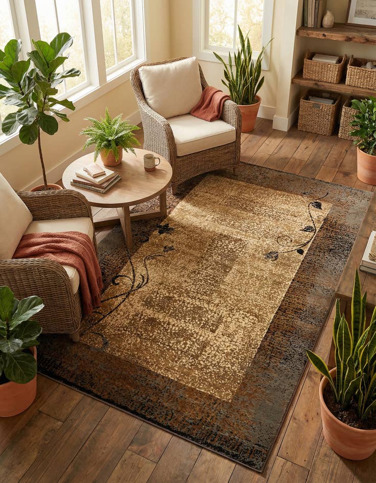 Detail image of 5' 3 x 8' Cafe Rug