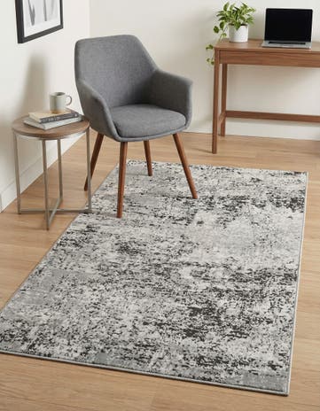 Gray Leipzig Rug