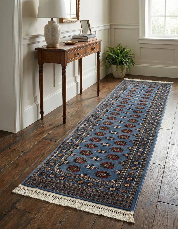 Detail image of 2' 7 x 10' Bokhara Runner Rug