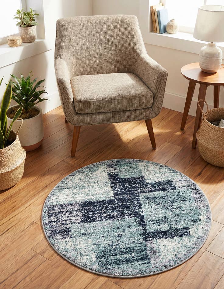 Detail image of 3' 1 x 3' 1 Tucson Round Rug