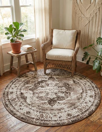 6' 1 x 6' 1 Monte Carlo Round Rug